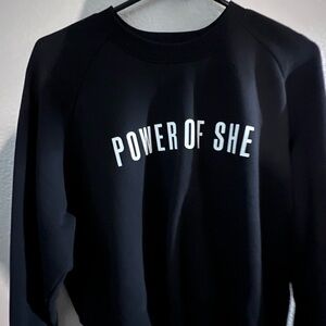 Athleta Black Crew Neck Sweater